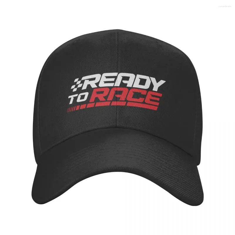 Top Caps Moda Beyzbol Kapağı Yarışmaya Hazır Erkek Kadınlar Ayarlanabilir Motosiklet Rider Racing Sport Baba Hat Performans Snapback