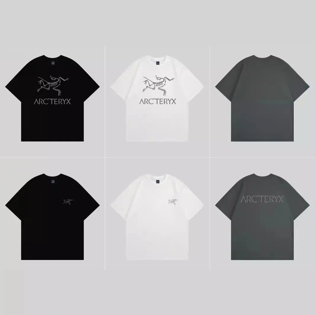 Męski designer Teryx Teryx T Shirt Men Kobiet Ogabanie T-shirt drukowana moda mężczyźni bawełniane koszulki luksusowe luksusowe koszule streetwearowe rozmiar m-xxxl