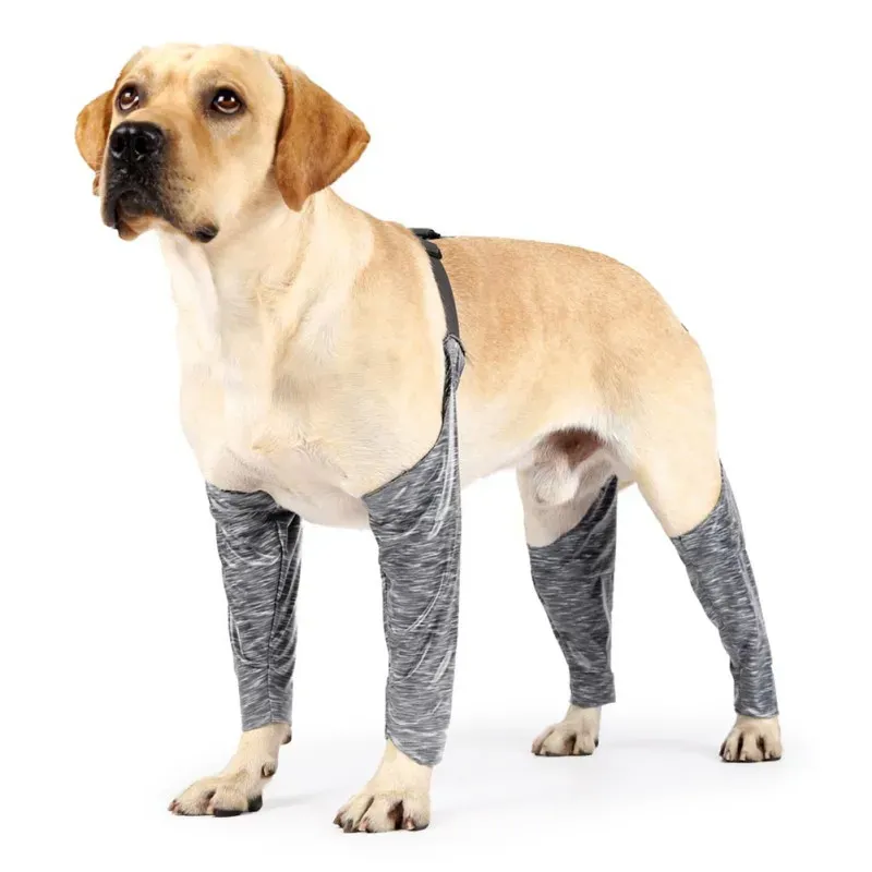 Rompers Dog Recovery Shirt Pet Outdoor Fourlegged Pants Canine Sling been Cover Jumpsuit Anti Licking Wounds Help Operatieve genezing