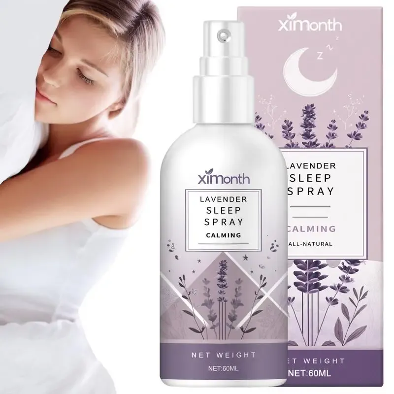 Kudde 60 ml lavendel sömn spray mist aromaterap