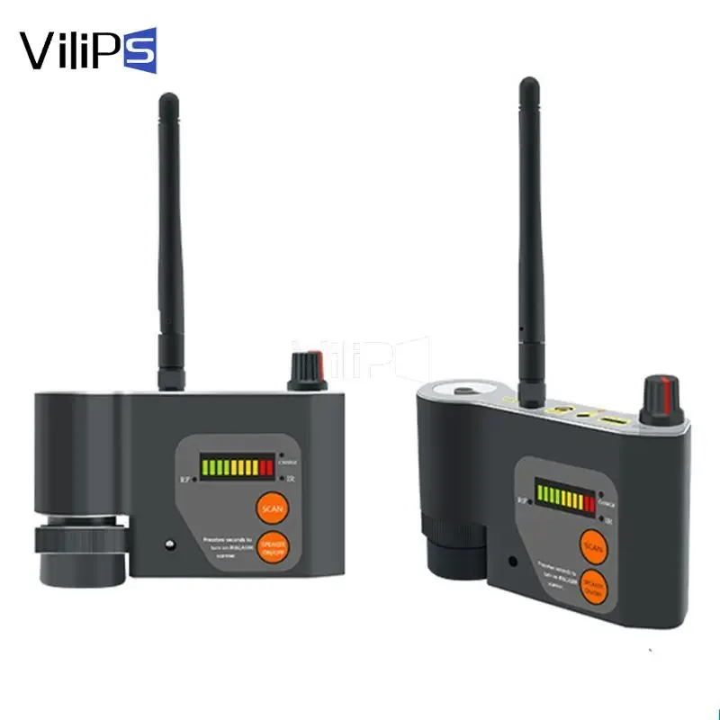 Détecteur Vilips laser infrarot scannen detektor antispy rf Detektor infrarot laser gsm wifi signal erkennung kamera objektiv fokus scannen