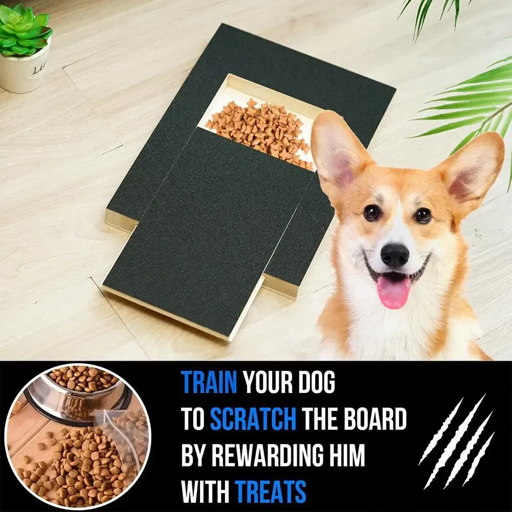 Clippers Cat Scratching Board Dog Nail Scraper Stress Free Alternative Sandpaper Deck Nail File Dog Nail To Grinders Wooden Nail Cli Y5T9