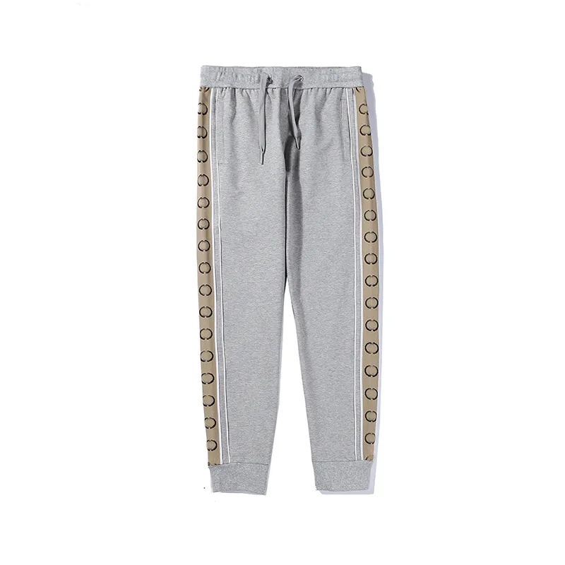 Mode- en comfortbroek heren dames jekgatsproblemen gespikkelde letter print mans paar losse casual pant m-2xl