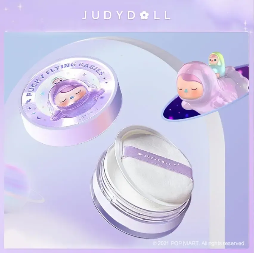 Creams Judydoll Pop Series Pucky Flying Babies Söta matt Loose Powder Women Beauty Cosmetics Transparent Oilcontrol Waterproof Makeup