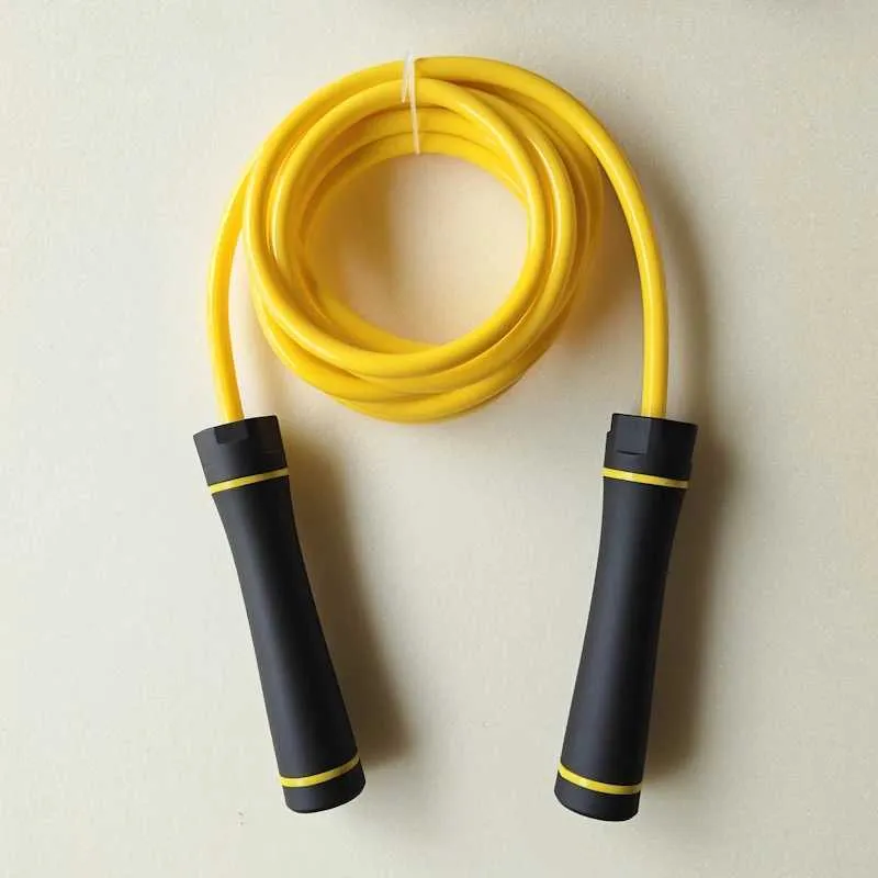 Jump Ropes NEVertoolATE 10mm diameter 490g heavy-duty PVC rope fitness weight loss cross fitness nylon large 90g adjustable handle rope Y240423