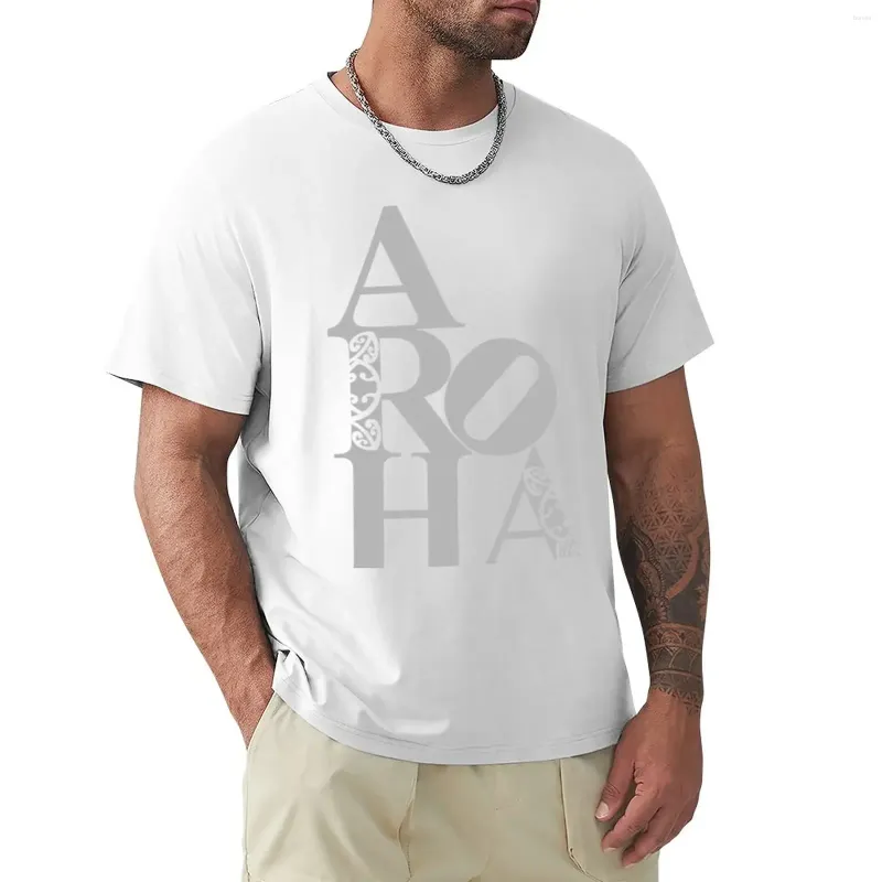 Polos masculins aroha (amour) To the People T-shirt animal Prinfor Boys Customs Design vos propres hauts mignons t-shirts hommes