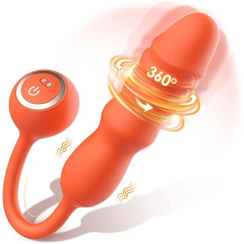 Kvinnors sexleksaker vibrator sex leksaker nya kvinnliga g-spot vibrator vuxna kvinnlig vibrator manlig bakgård anal plug teleskopisk roterande onanator