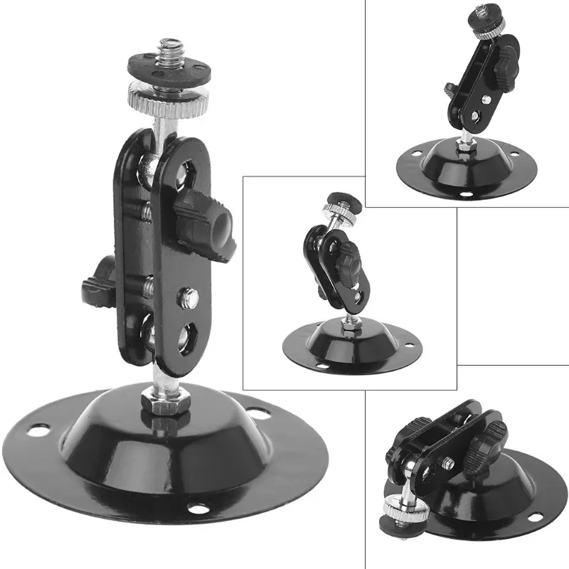 2024 Wall Mount Bracket Installation Monitor Holder Security Rotary CCTV Surveillance Camera Stand Action Camera Mount Support1. Väggmonteringshållare