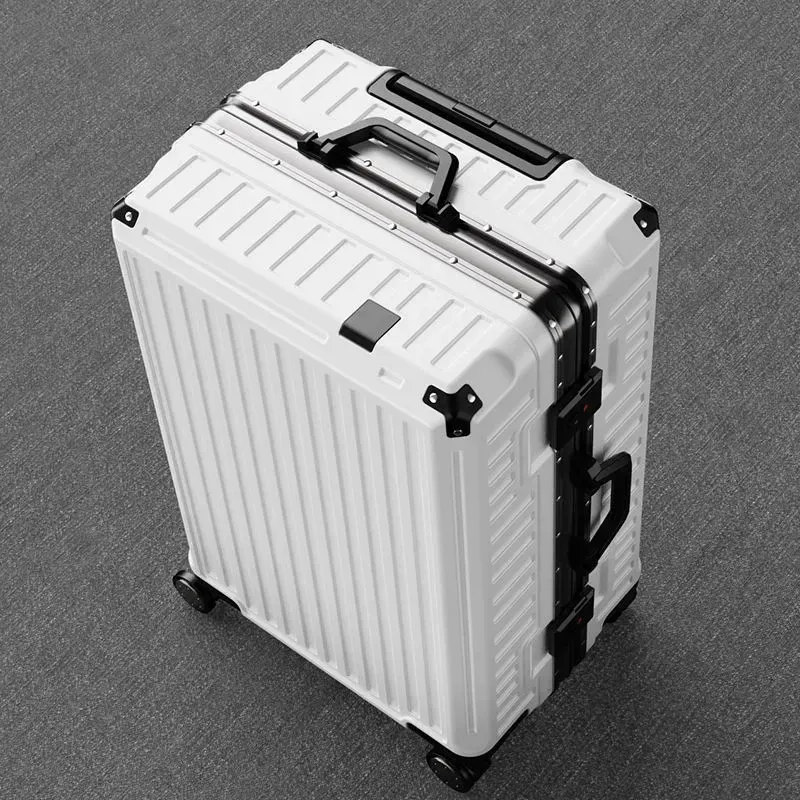 Bagaż bagaż mody 20 22 24 26 28 28 cala biznesowa i damska walizka turystyczna torba na pokład hasło Mute Universal Wheel Case