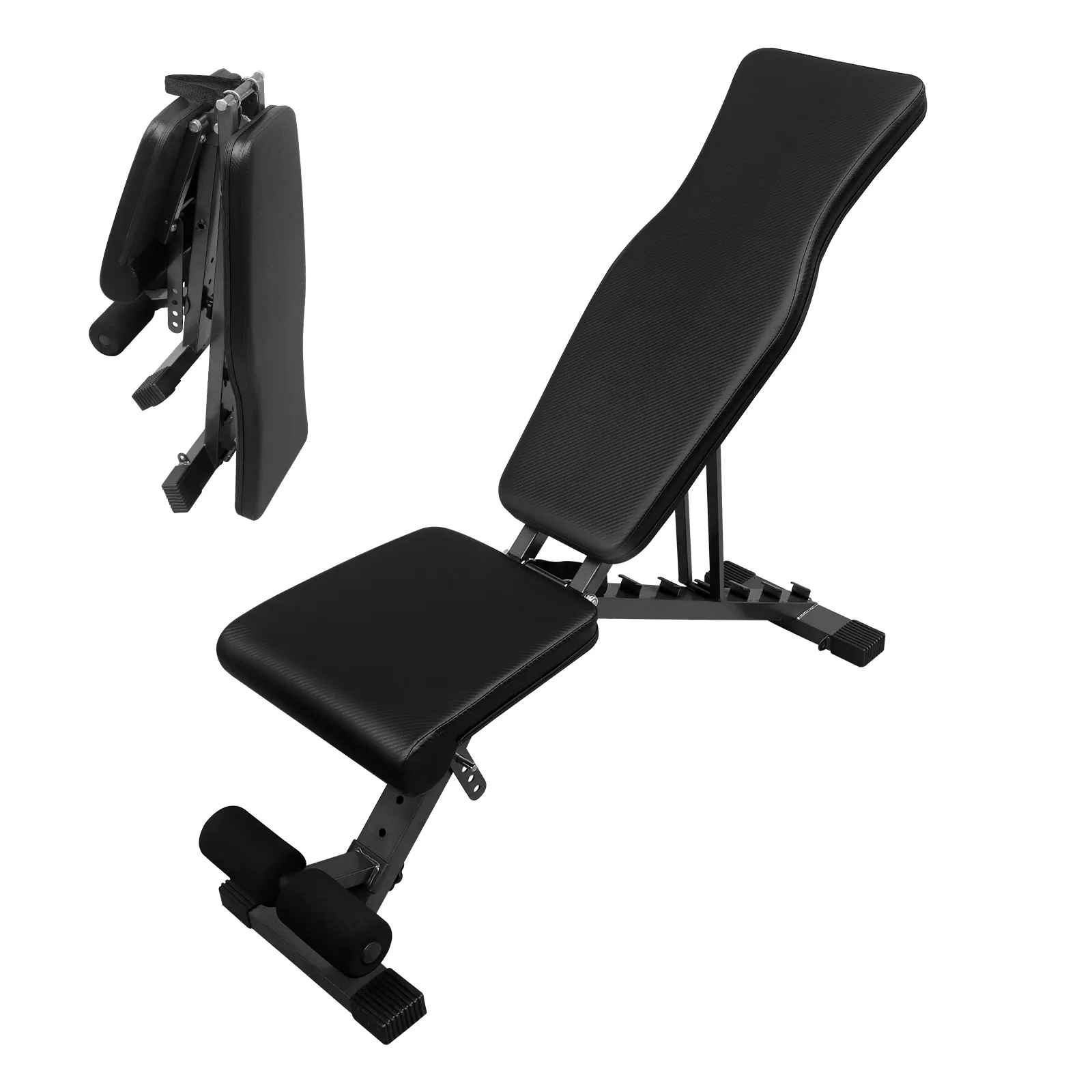 Weight Bench for Full Body Workout, Adjustable Strength Training Sit-up Chair, Multi-Purpose Foldable incline/decline Bench