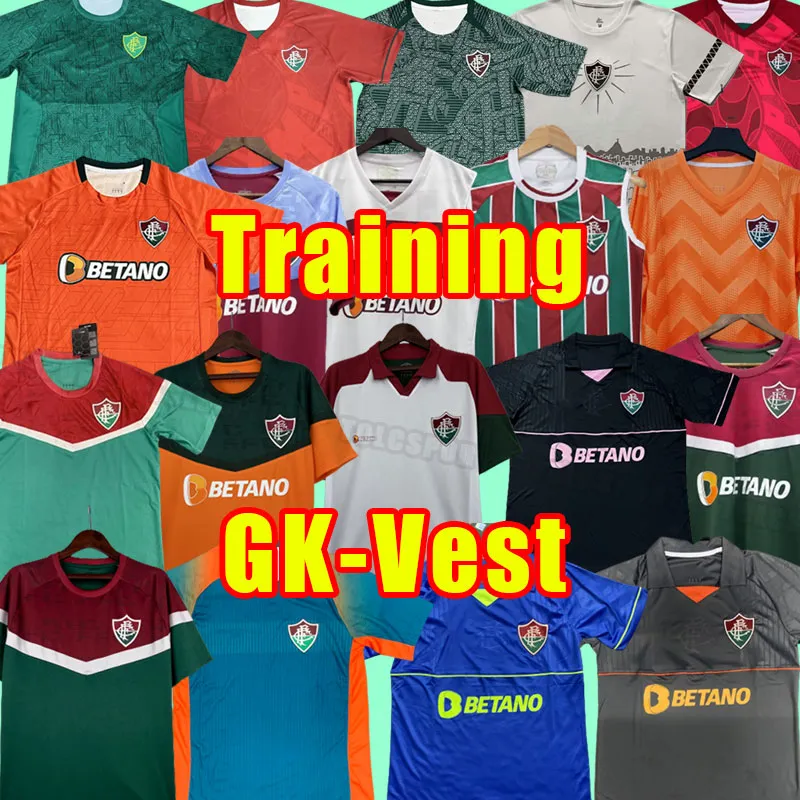 2023 2024 FLUMINENSE Soccer Jerseys 23 24 Egidio Lucca M.Paulo Ph Ganso Special Jersey Nene Nino Nonato Miguel Calegari Camisa Men Training Vest Goolskeeper