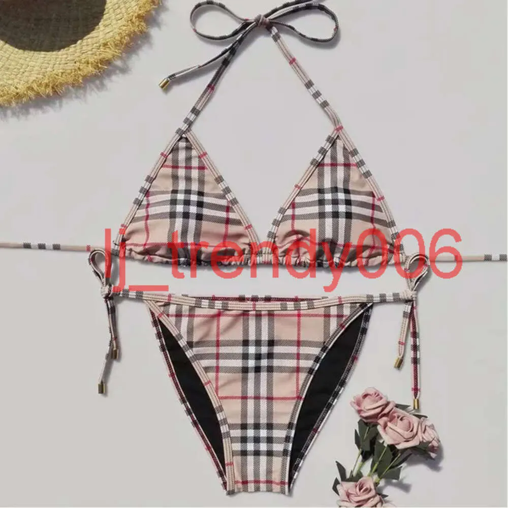 Bikini para mujer Contrast color bikini Mujeres diseñador de trajes de baño de baño diseñador de trajes de baño para mujer diseñador sexy bikini dos piezas