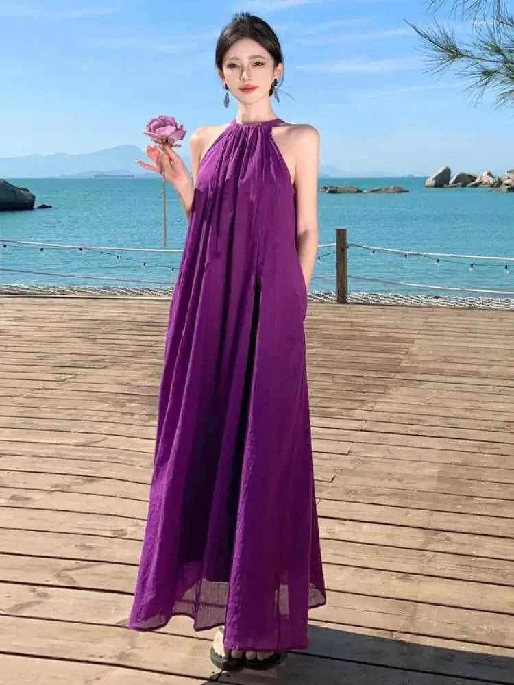 floral maxi dresses for women Floral Maxi Dress, Fall Brown Autumn Long Flowers Spaghetti Straps Women Sleeveless Casual Cute Designer Elegant Plus Size Cocktail Designer 5XL /