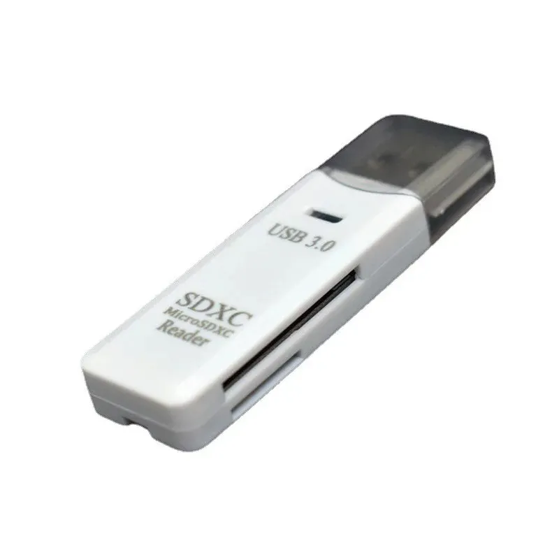 2024 CARD Reader 5GBPS 2 في 1 USB 3.0 لـ SDHC SDXC Micro SD READER ADAPTER SD/TF TRANS-FLASH CARTER CARTER1. لقارئ البطاقة 5 جيجابت في الثانية 2 في 1 USB 3.0