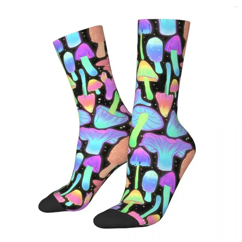 Chaussettes masculines Chaussettes folles drôles pour hommes Spooky Hunt Hunt Hip Hop Modroom Houghtable Pattern Imprimé Crew Soupless Gift