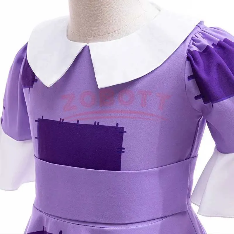 IWEMEK Robe Déguisement Fille Halloween Citrouille - Costume Carnaval Cosplay Tutu Princesse