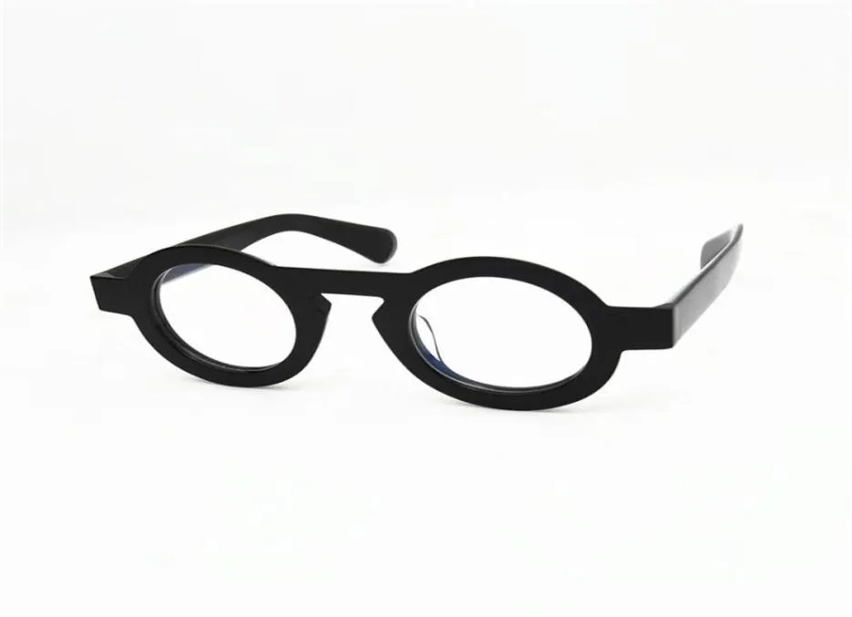 Optyczne okulary dla unisex retro 84 w stylu przeciwblase Light Lens Plata okrągła okulary ramy z Box2911277