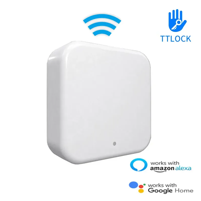Kontrol TTlock Uygulama Aygıt Ağ Geçidi Hub G2 Bluetooth Rakip Zekarlı Akıllı Kilit için WiFi Dönüştürücü