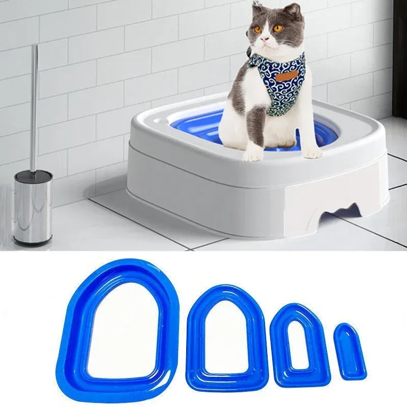 Środki odstraszające dla trenera Puppy toaleta Uchwyt toaletowy Training Train Tray Potty Kitten Pad Box Cat