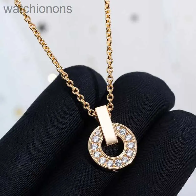 Fashion Luxury Blgarry Designer Necklace S925 Sterling Silver Precision Advanced Versatile Copper Coin Necks Womens Weight Withing With Logo e Gift Box