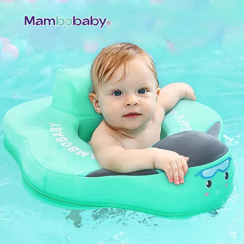 Mambobaby non inflatable Baby Swim Floating Seat Anneau flotteur Bague de baignade infantile Float piscine eau accessoires amusants