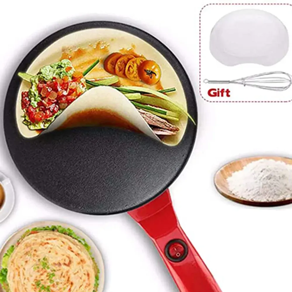 Appliances 220V Electric Crepe Maker Pizza Pancake Machine NonStick Griddle Baking Pan Cake Machine Kitchen Appliance Cooking Tools