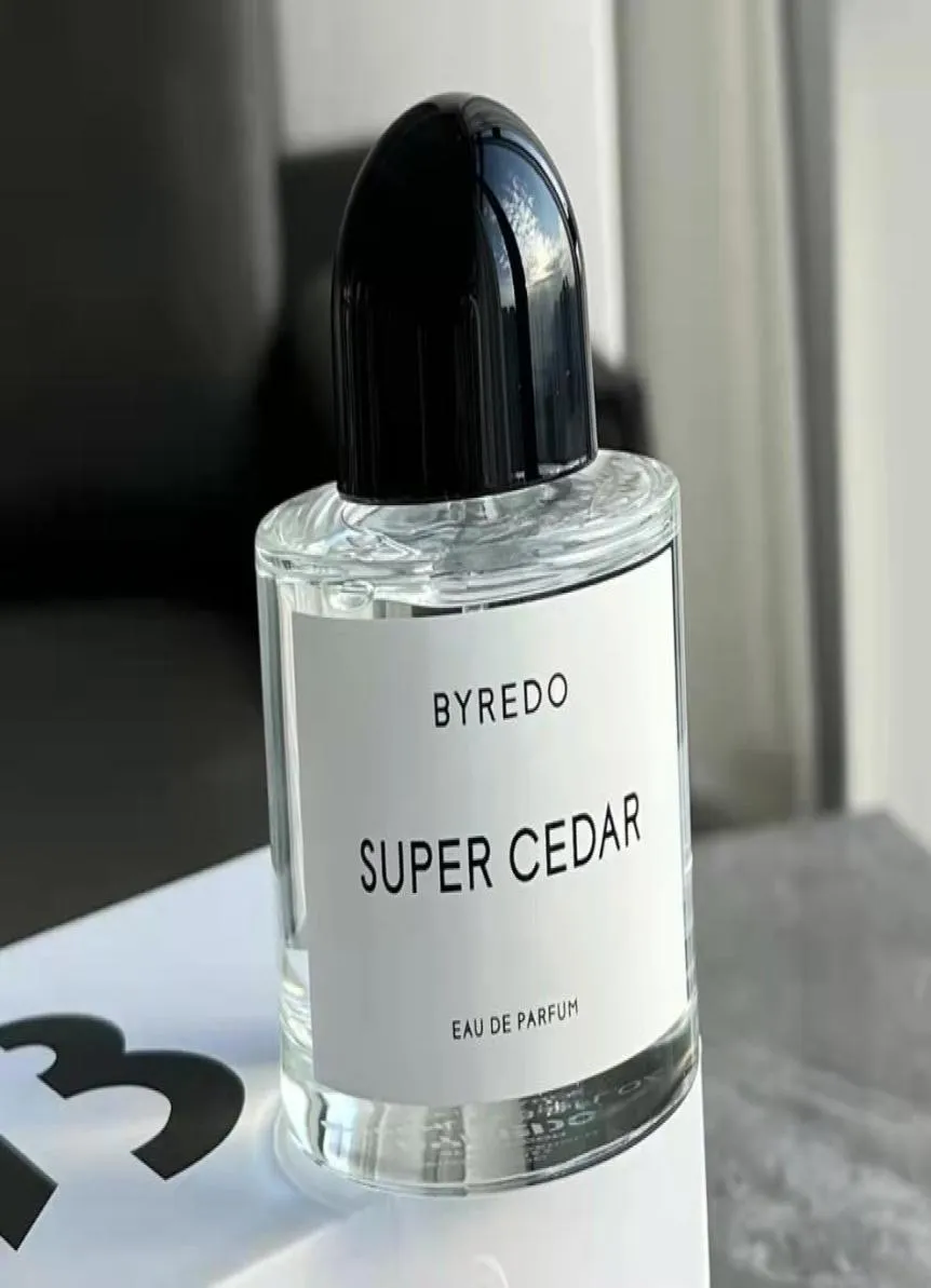 Super Cedar 100ml Eau de Parfum Fragrance neutre de longue durée de durée de durée de longueur Unisexe Corpue Fast Ship Fast Livraison 4667885