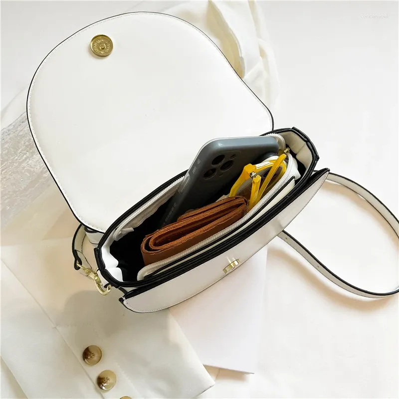 Shoulder Bags Soft Waterproof Leather Crossbody For Women 2024 Ladies Bag Slatch High Quality Diamond Semi Circle Sac Epaule From 20 79 DHgate
