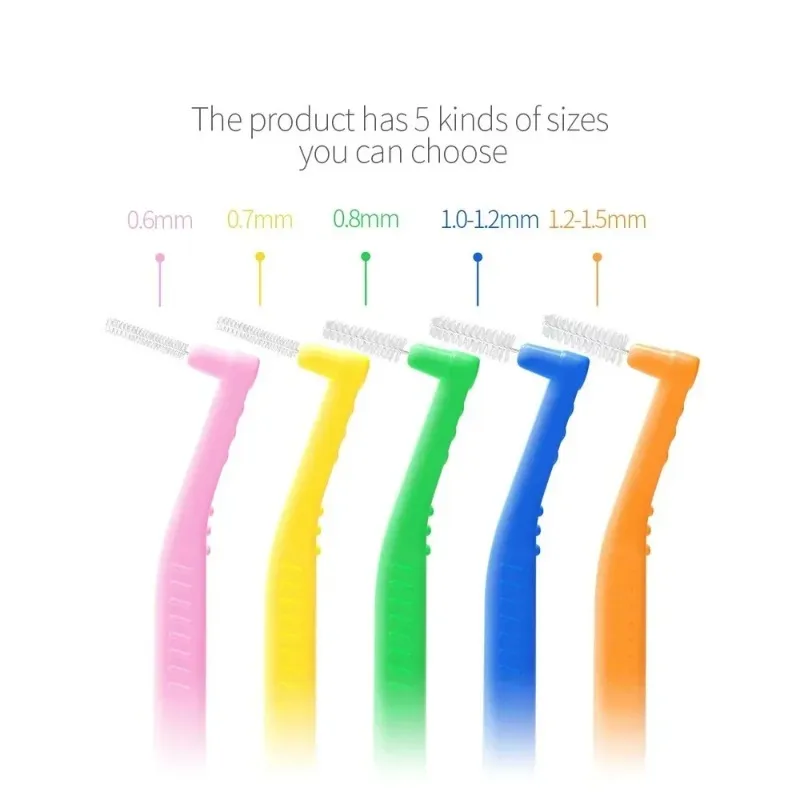 L-shaped Interdental Brushing Space Cleaning Interdental Brush Adult Orthodontic Care Children Orthodontic Teeth Cleaning