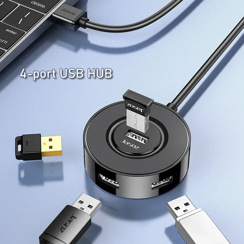 ハブUSB 2.0タイプCハブ4ポートHDDのサポートUSB SDカードマウスキーボード携帯電話高速充電ラップトップPCハブ