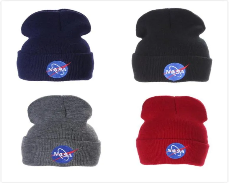 Mode NASA Persoonlijkheid Wool Street Dance Breien Hoed Europe en Amerika Outdoor Keep Warm Ski Cap5942376