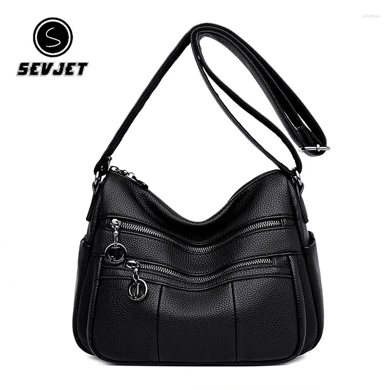 Hobo Pu Leather Femmes Sacs à bandoulière Small Mother Mother Handbags Femme Messager Casual Messager Tote Phone Claking Fap Jyn683