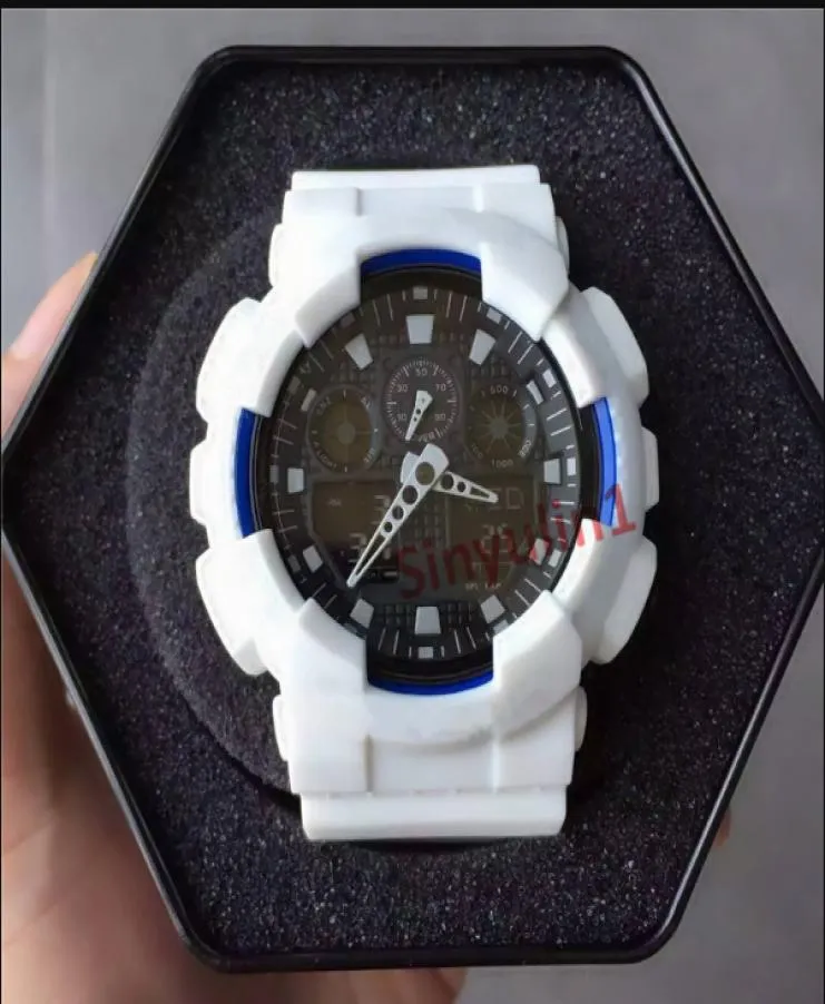 Chegada de moda masculino Militar Wristwatches Multifunction LED Digital Quartz Sport Relógios para homens estudantes do sexo masculino CL6624588