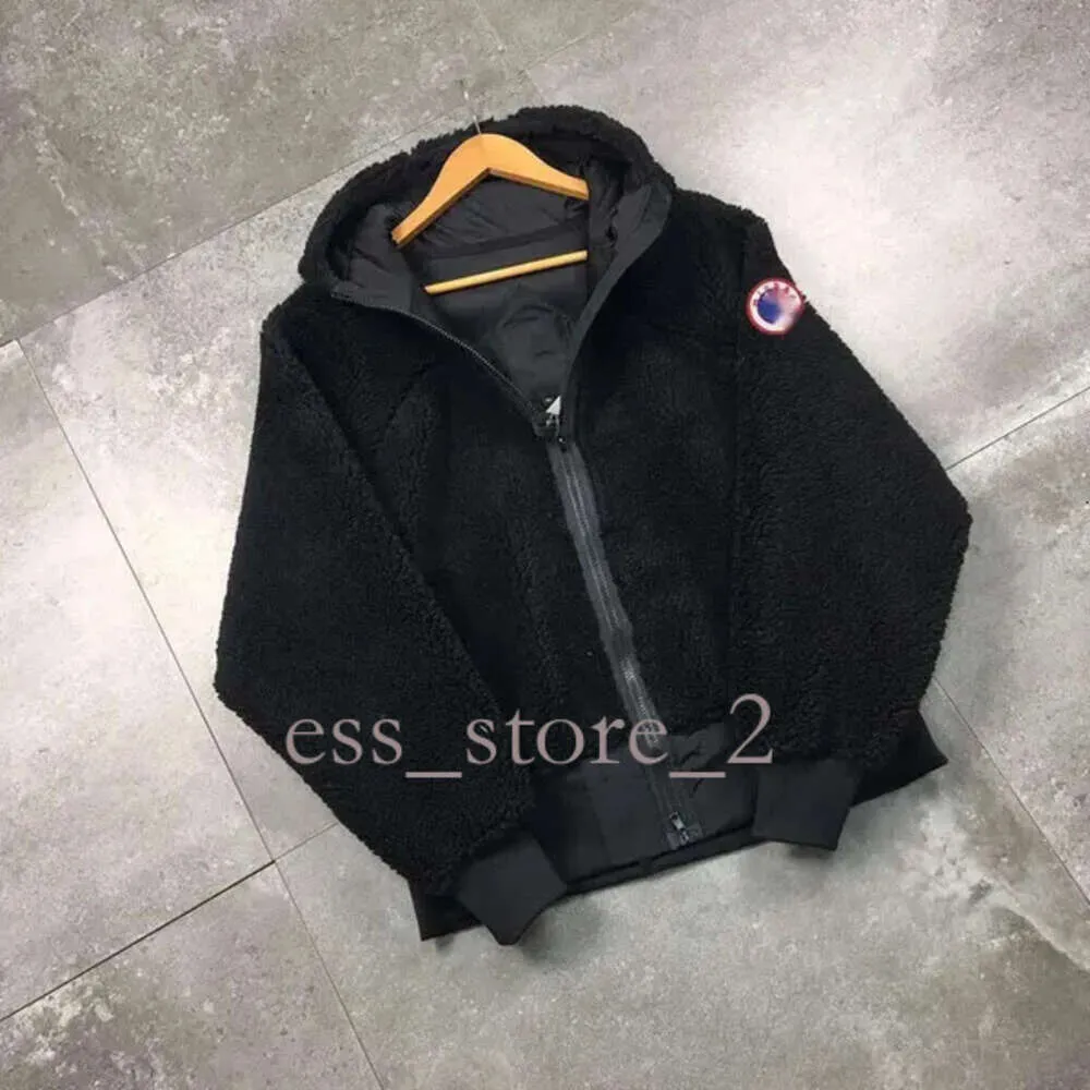 Canadion Goosejacket CG Top Quality Men Candion Gooses Jacket Goose Coat Real Big Wolf Fur Canadian Wyndham Overcoat Clothing 24SS Winter Outerwear Parka 563