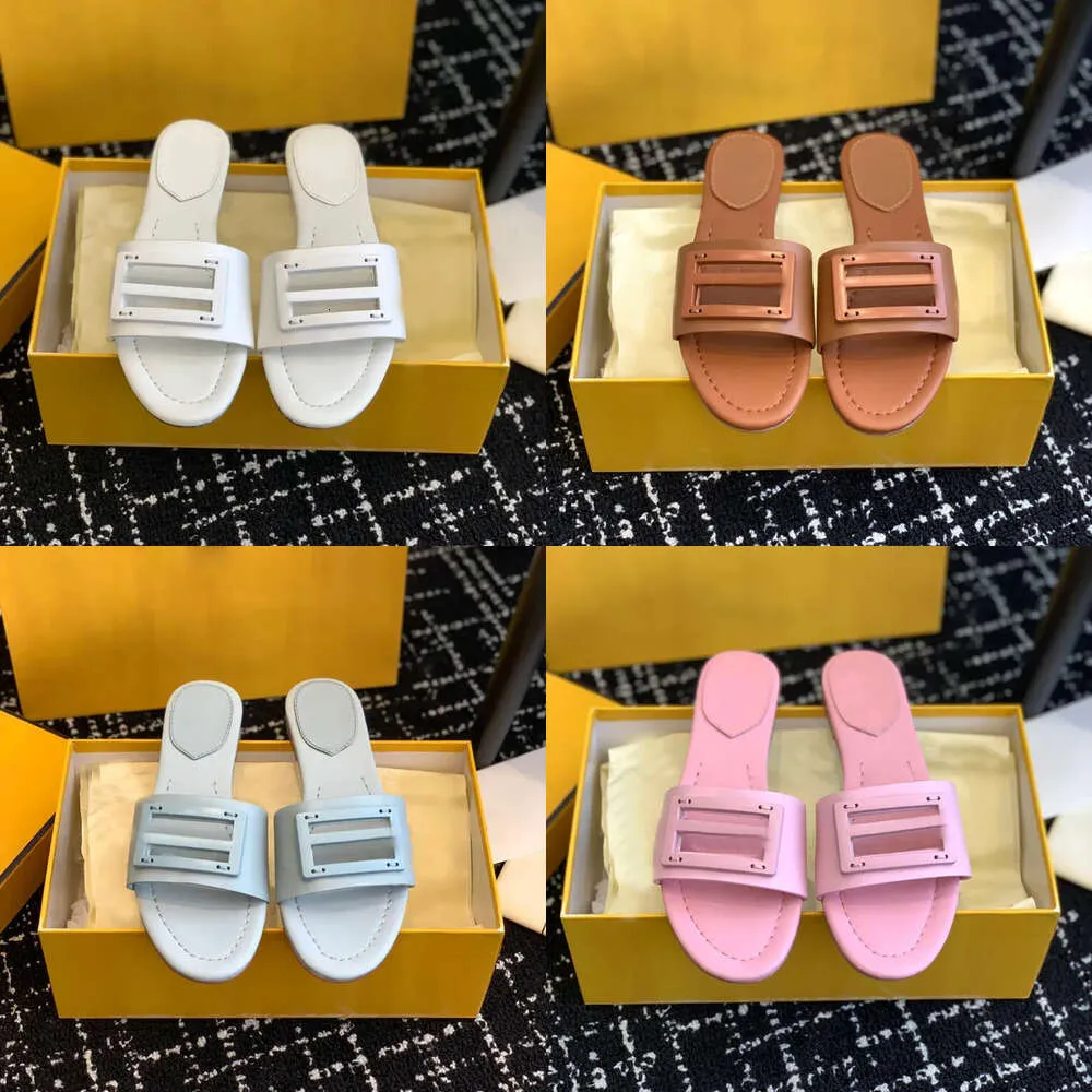 Diseñador de marca con sandalias de cajas para hombres y zapatos para mujeres almohadas