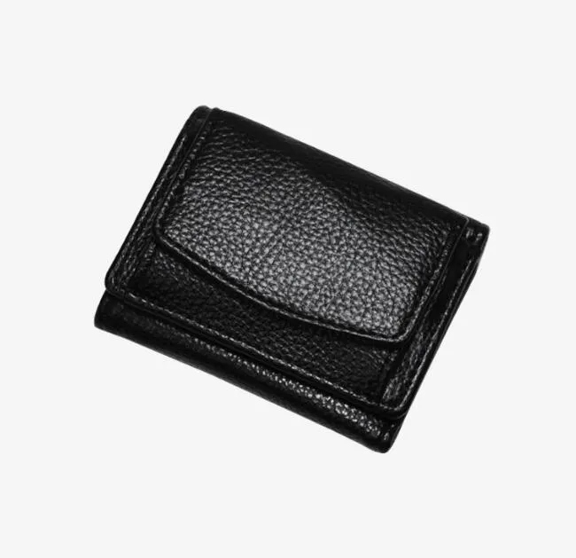 Coin Purse Fashion Pu Leather Multifunktionella kortlagringsväskor Mini dragkedja plånböcker Nyckelhållare