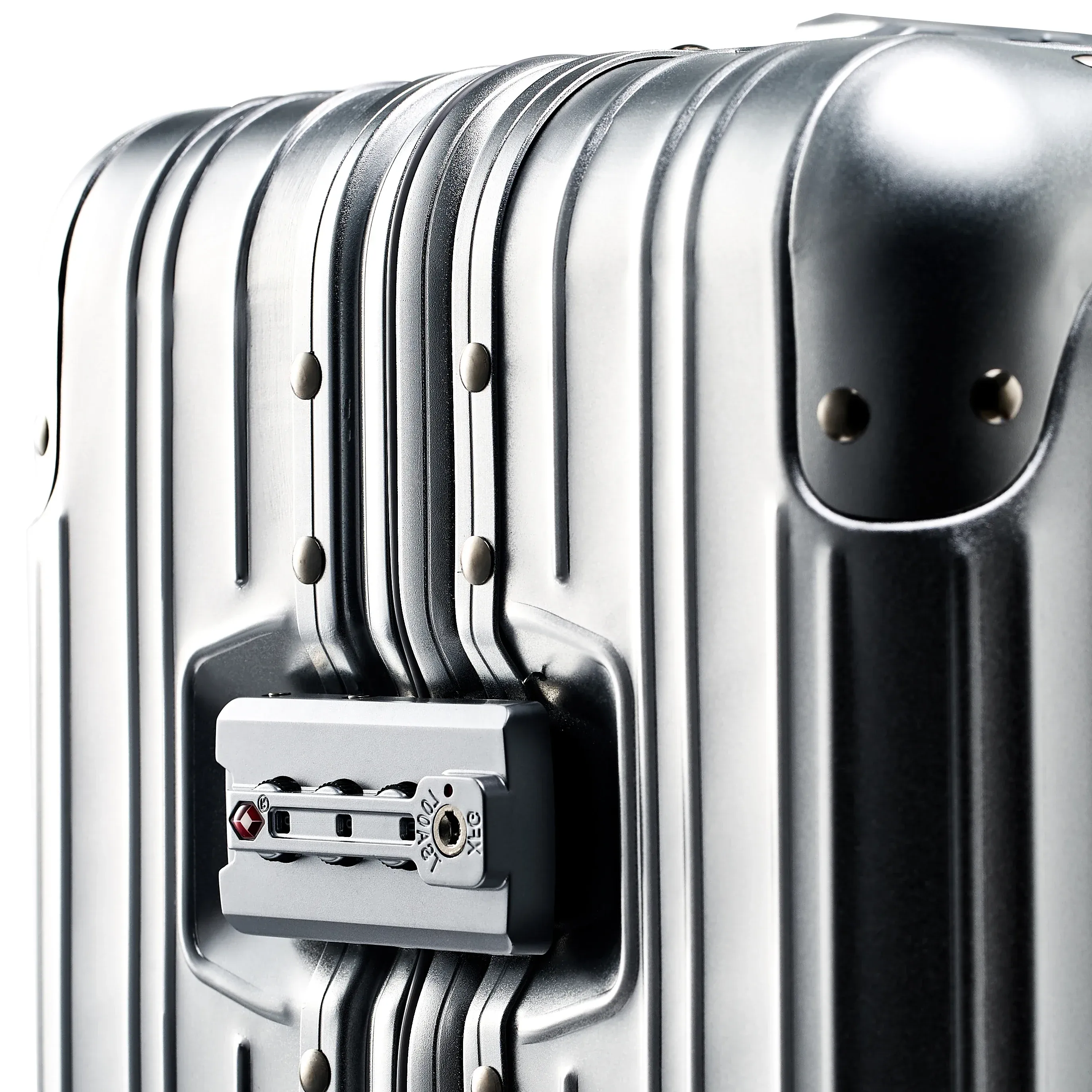 Bagagli alla moda in alluminio in lega magnesio in lega di grandi dimensioni offerte bagagli con ruote da viaggio con ruote valigie per cabine di spedizione gratuite