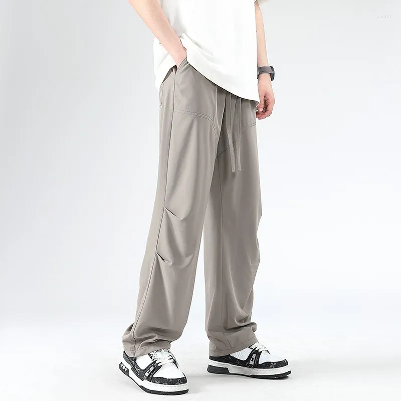 Pantaloni da uomo 3 colori! 2024 Summer Style Neutral Neutral Solid Fashion Fashion Cargo Streetwear