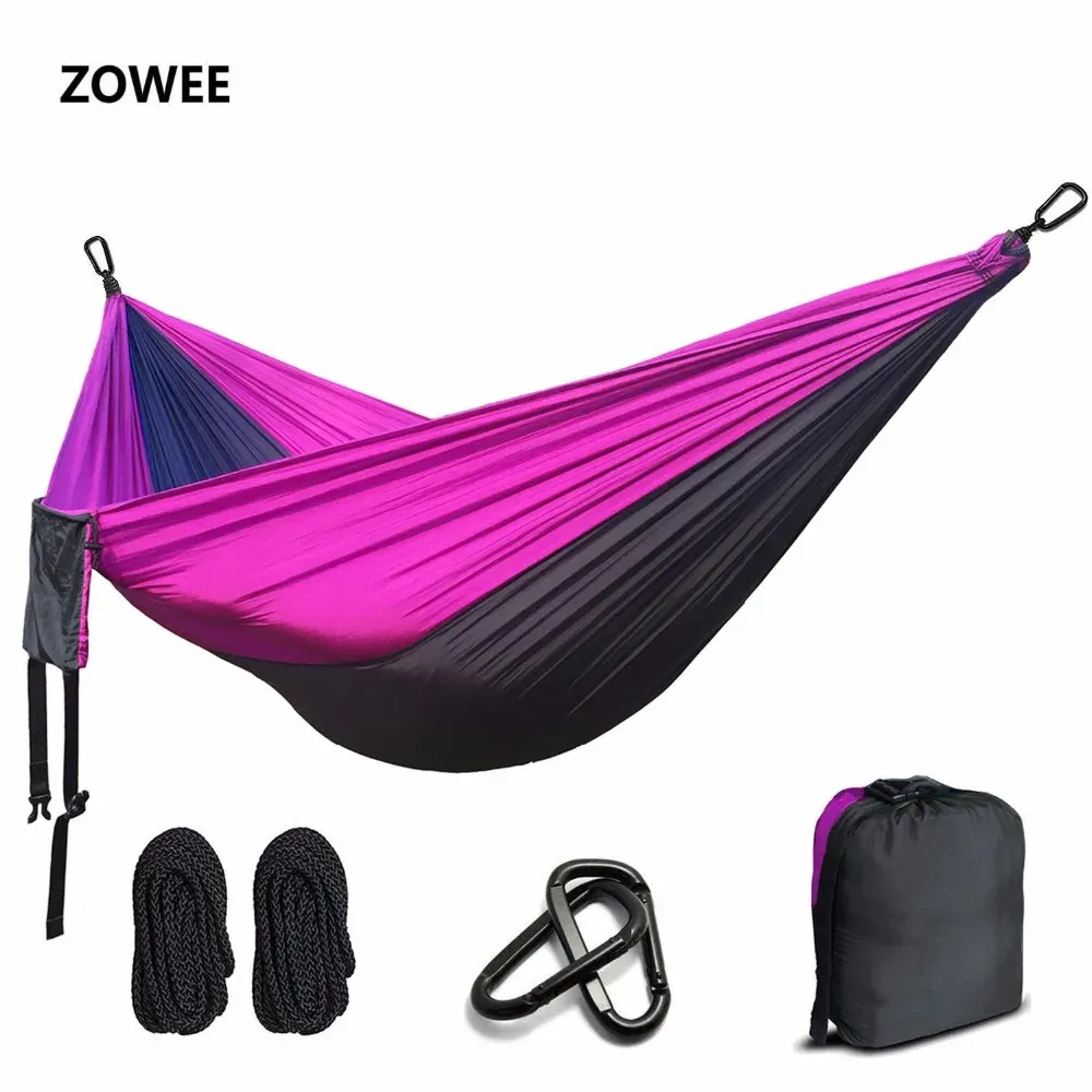 Boote tragbarer Nylon Fallschirm Hängematte Camping Überlebensgarten Hunt