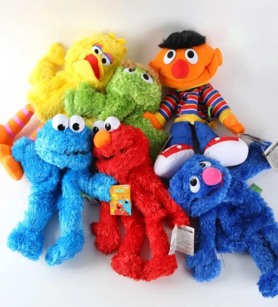 Cartoon Sesame Street Hand Puppet Fantoche Doll Large Puppet Soft Plush Toy For Children Kids5417696