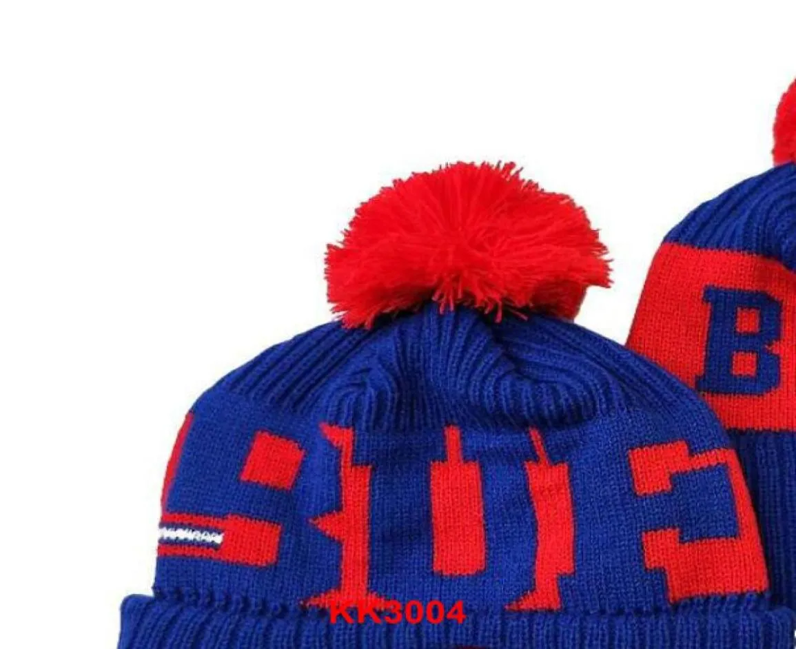 2021 Buffalo Beyzbol Beanie Kuzey Amerika Takımı Yan Yama Kış Yün Sport Şapkas Kafatası Caps6035316