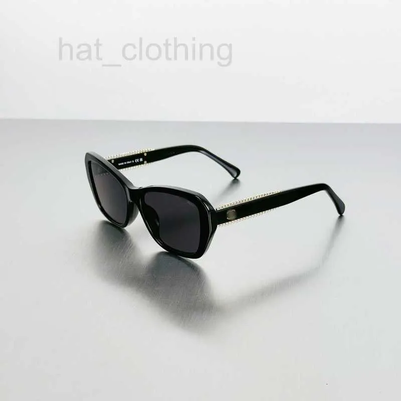 Sunglasses designer new 5516 cat eye metal chain sunglasses, fashionable board UV protection and sun 4R3O