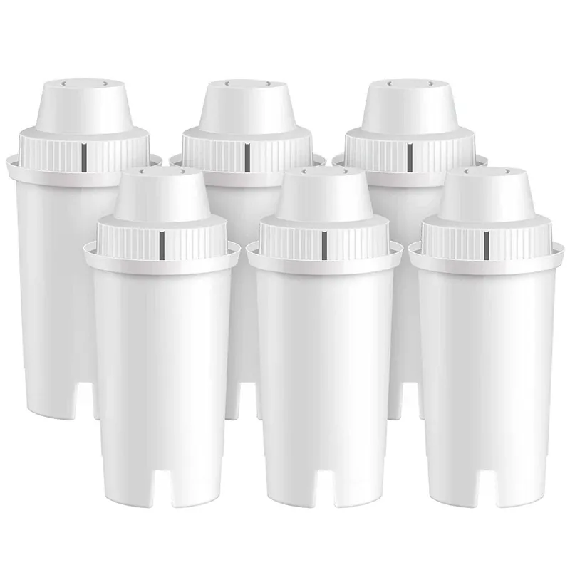 Purifiers For Brita Longlast Water Filter Pitcher For Drinking Water For Mavea 107007, Brita Classic 35557, OB03, Maxtra, 6 PCS