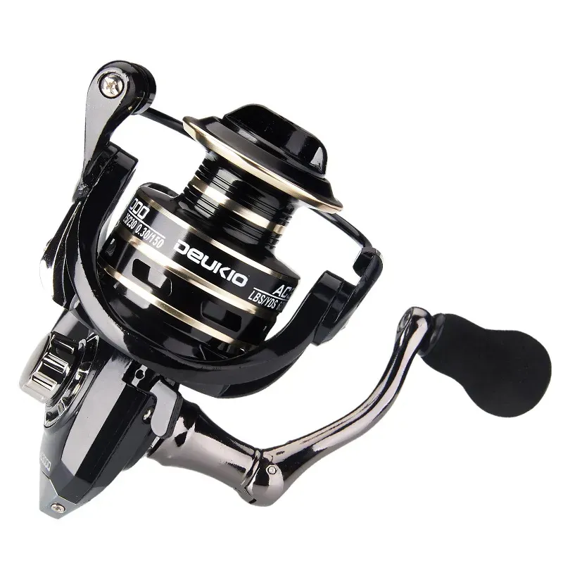 Tillbehör GTOFYU Märke Treant III Serie 5.2: 1Fishing Reel 10007000 Max Drag 20 kg Spinning Reel For Fishing Bearing System All Metal