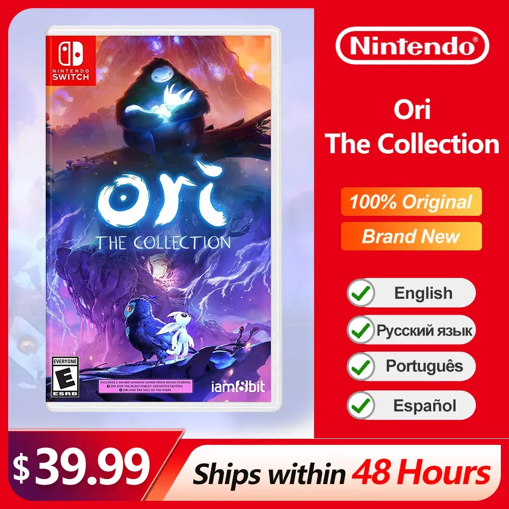 Affärer Ori The Collection Nintendo Switch Game -erbjudanden 100% officiellt original Fysiskt spelkortsåtgärd för Switch OLED Lite Console