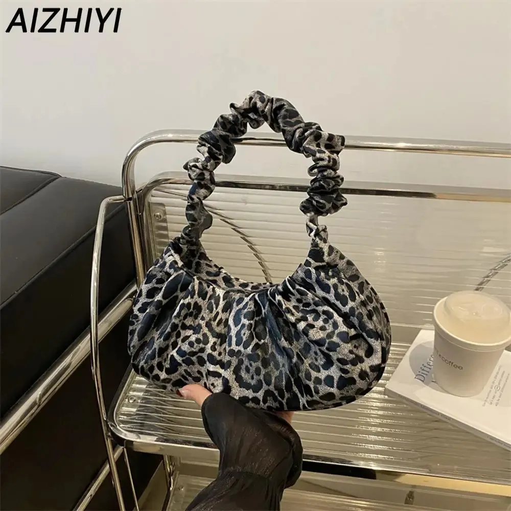 Women's Leopard Print Crossbody Purse - Small Faux Leather Shoulder Bag / Clutch For Daily & Party