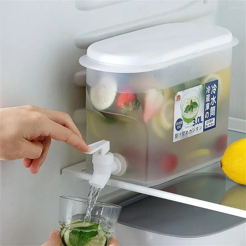 Water Bottles Bucket Fruit Modern And Simple Large Capacity Efficient Cooling Drinking Utensils Cold Beverage Pot Soak Lemonade