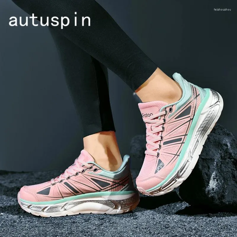 Chaussures décontractées Audispin Mountain Jogging Sneakers extérieurs Femmes Vulcanisé Footwear Fashion Women's Sneaker Leisure Platform Shoe