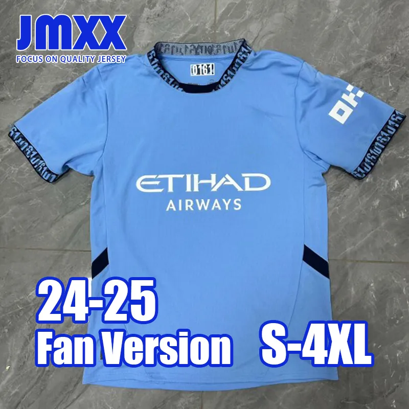 S-4XL JMXX 24-25 MC Soccer Jerseys City Home Away Third Special Mens Uniforms Jersey Man Football Shirt 2024 2025 Fan Version