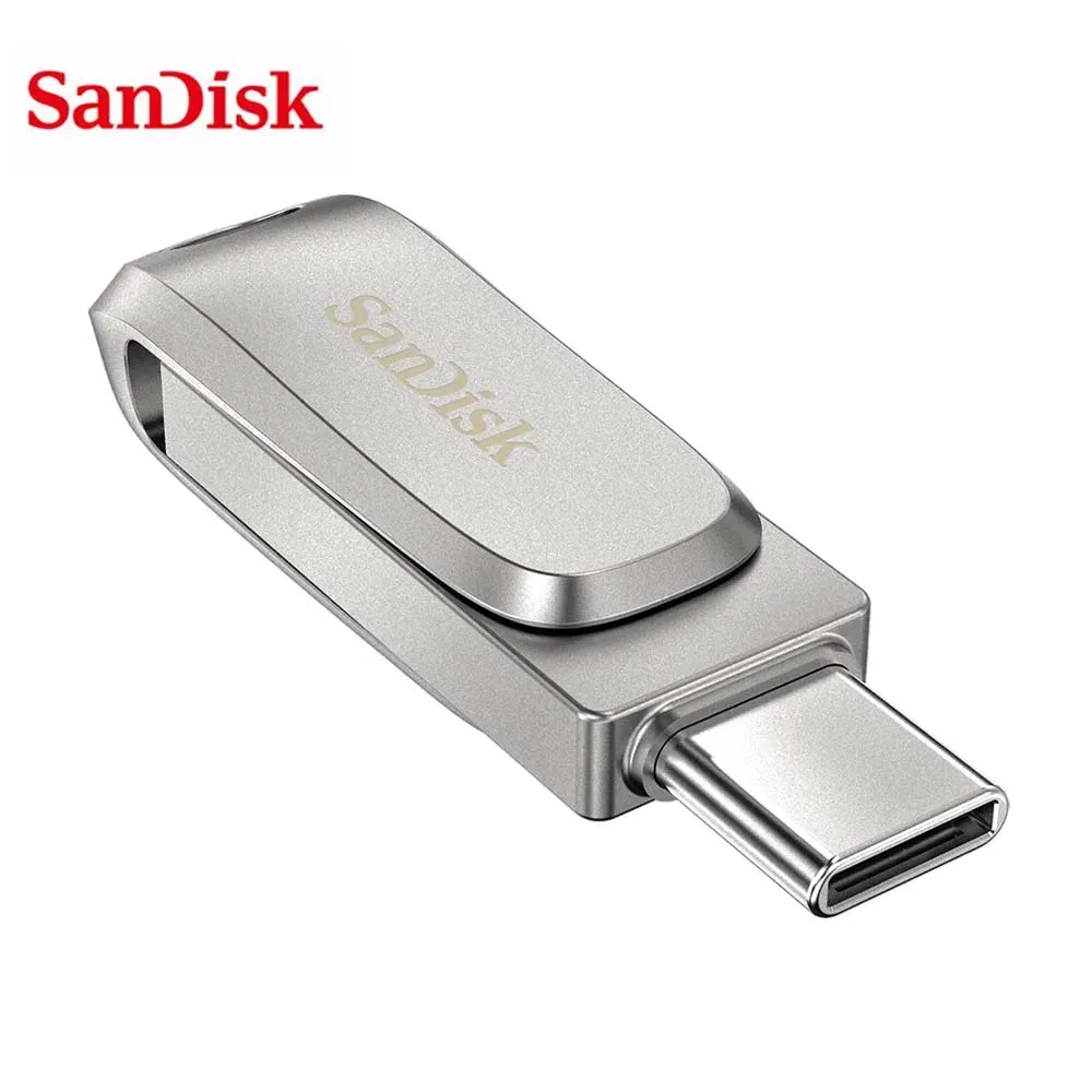 Drives Pendrive Usb 3.1 Typec Sdddc4 Dual Pen Drive 32g 64g 128g Usb Flash Drive 256gb 1tb Metal Flash Drive for Laptop/phone